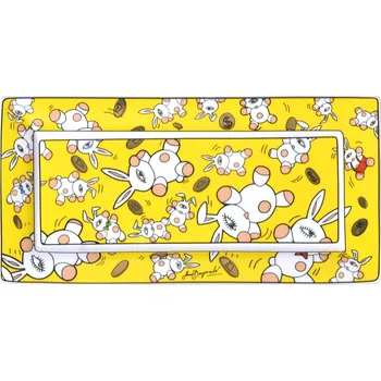 Goebel Bergonzoli Magic Bunny Gold Podnos