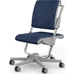 Dětská rostoucí židle Moll SCOOTER šedá konstrukce Potah Moll: navy