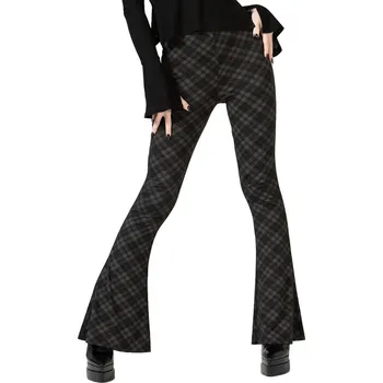 Dámské kalhoty kalhoty dámské KILLSTAR - Renata Flares - Grey - S