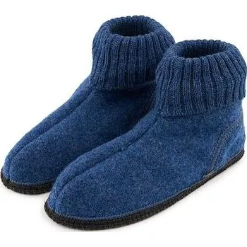 Pánské pantofle Vlnka Pánské filcové TV bačkory Adam modrá velikost obuv dospělí 42