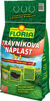 Travní směs Floria Trávníková náplast 3v1 1 kg