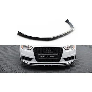Auto-moto Spojler pod nárazník lipa V.1 Audi A3 Sedan 8V černý lesklý plast