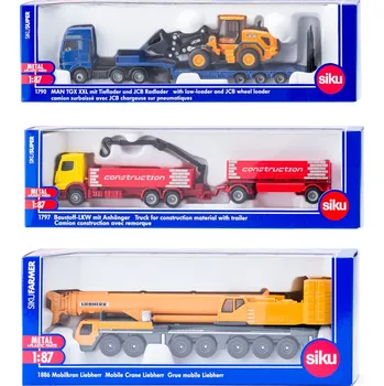 autíčko Siku Super set 3 stavebních strojů B 1:87