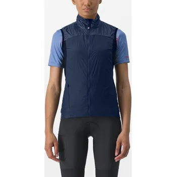 Cyklistická vesta CASTELLI Cyklistická vesta - UNLIMITED W PUFFY - modrá L
