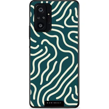 Pouzdro na mobilní telefon Lesklý kryt Mobiwear Glossy - Xiaomi Redmi Note 10 pro - GA61G Béžové linky (Prémiové lesklé pouzdro, obal, kryt Mobiwear Glossy na mobil Xiaomi Redmi Note 10 pro - GA61G Béžové linky, materiál Plast + TPU silikon - krytí po všech stranách, neošoupatelný)