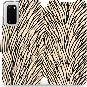 Pouzdro na mobilní telefon Flipové pouzdro Mobiwear - Samsung Galaxy S20 - VA52S V koruně stromu (Knížkové flip pouzdro, obal, kryt na mobil Samsung Galaxy S20 - VA52S V koruně stromu, materiál Umělá kůže + TPU - ochrana 360°, stojánek, silikonová vanička, magnetické zavírání)