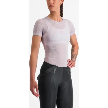 Cyklistické oblečení CASTELLI Cyklistické triko s krátkým rukávem - PRO MESH W - fialová S