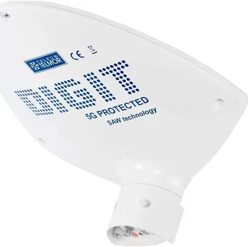 Příjem digitálního pozemního vysílání Širokopásmová anténa DVB-T/T2 DIGIT Activa 5G Telmor bílá