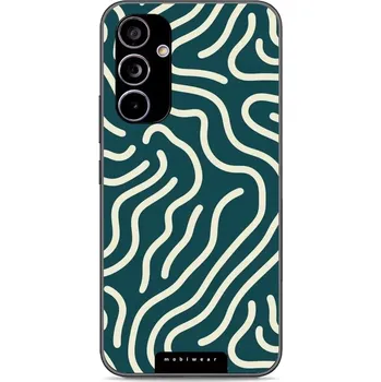 Pouzdro na mobilní telefon Lesklý kryt Mobiwear Glossy - Samsung Galaxy A54 5G - GA61G Béžové linky (Prémiové lesklé pouzdro, obal, kryt Mobiwear Glossy na mobil Samsung Galaxy A54 5G - GA61G Béžové linky, materiál Plast + TPU silikon - krytí po všech stranách, neošoupatelný potisk