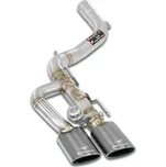 Zadní trubka s klapkou "Gun Metal Grey" – levá Supersprint 451577