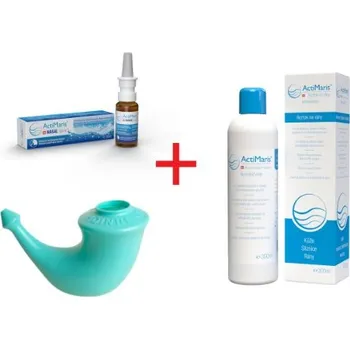 Bylinná léčivá mast ActiMaris sada na záněty a rány nosu – pro děti