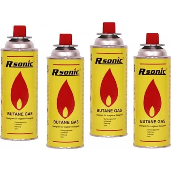 Plynová kartuše Skladná a praktická plynová kartuše pro campingové vařiče. 4KUSY (Plynová kartuše pro vařiče.)