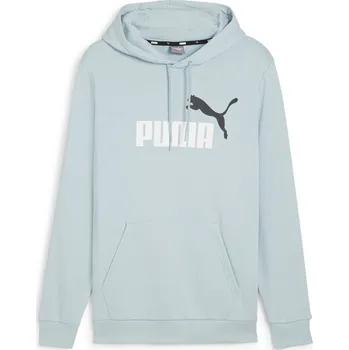 Pánská mikina Pánská Mikina PUMA ESS+ 2 COL BIG LOGO HOODIE TR 58676528 – Tyrkysová M