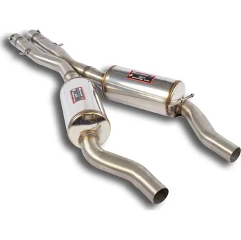 Střední díl výfuku X-trubka + středový díl výfuku Supersprint 044323