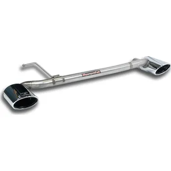 Koncovka výfuku Sada koncovek výfuku 120x80 mm, pravá – levá - 100% nerezová ocel Supersprint 804615