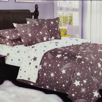 Povlečení Sofy 7-dílné povlečení Hvězdy a křivky šedá