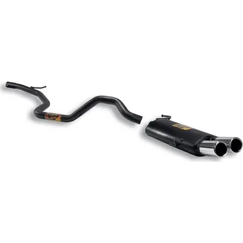 Střední díl výfuku Zadní díl výfuku ∅76 mm + spojovací trubka Supersprint 815406