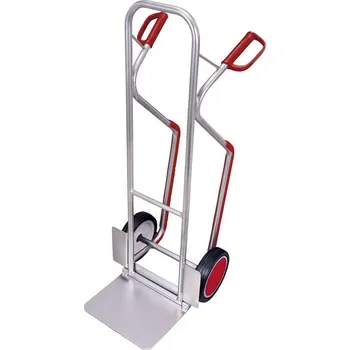 Rudl Rudl VARIOfit, hliníkový s kluznými ližinami a sklopnou lopatou, kola z plné gumy