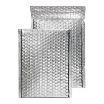 Obálka Obálka, stříbrná, bublinková, C5+, 250 x 180 mm, BLAKE MTA250