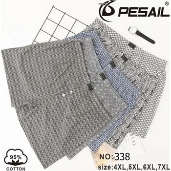 Trenýrky Trenky nadměrné velikosti Pesail - M338 (Balení/12 ks)