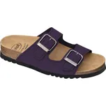 Scholl MALAREN dámské zdravotní pantofle barva purpurová fialová 37