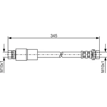Brzdová hadice Brzdová hadice BOSCH 1 987 476 058