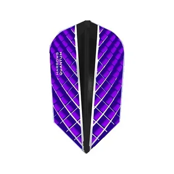 Příslušenství pro šipky Harrows Letky QUANTUM X slim purple/black