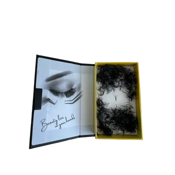 Umělé řasy Luxury Lashes Narrow 8D Zakřivení umělých řas: D, Délka umělých řas: 11 mm, Tloušťka řas: 007