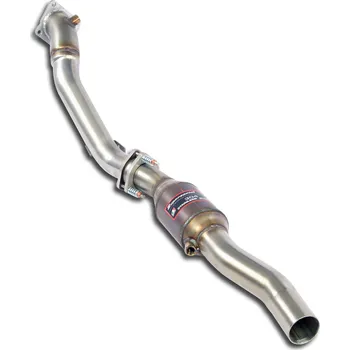 Katalyzátor Sada trubek k turbodmychadlu - levá - s kovovým katalyzátorem Supersprint 764141