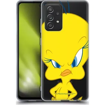 Pouzdro na mobilní telefon Plastové pouzdro na mobil Samsung Galaxy A52 / A52 5G / A52s 5G - Looney Tunes - Tweety (Plastový kryt, pouzdro, obal na mobilní telefon Samsung Galaxy A52 (SM-A525F) / Samsung Galaxy A52 5G (SM-A526F) / Samsung Galaxy A52s 5G (SM-A528F) s licencovaným)