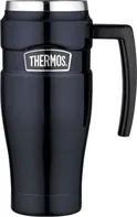 Thermos Style vodotěsný termohrnek s madlem 470 ml tm.modrá 