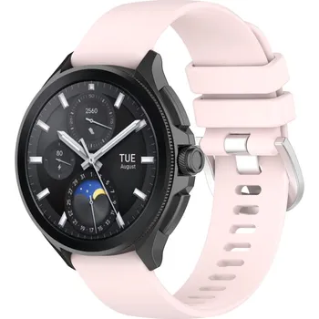 VSECHNONAMOBIL 71829 SILICONE Vyměnitelný řemínek pro Xiaomi Watch S3 světle růžový