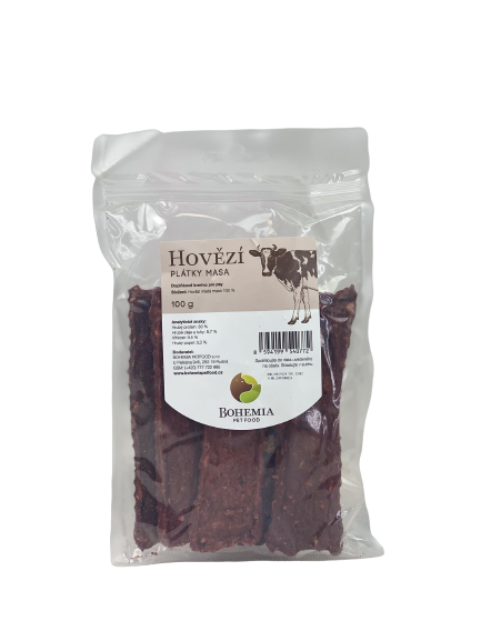 BOHEMIA Hovězí plátky 100g