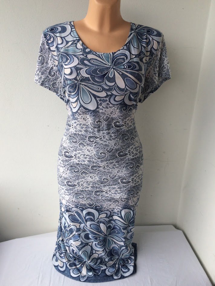 Dvojdílné šaty pro svatební matky, babičky kostýmek ADRIANA , Barva Světle modrá, Velikost 38 - na zakázku, Materiál 98% Polyester 2% Lycra
