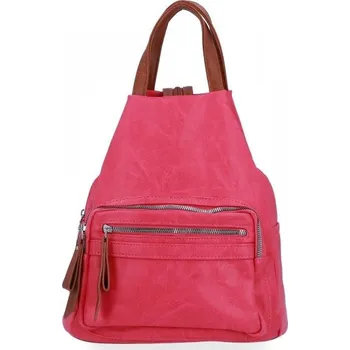 Kabelka Dámská kabelka batůžek Herisson fuchsiová 1502H308