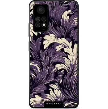 Pouzdro na mobilní telefon Lesklý kryt Mobiwear Glossy - Xiaomi Redmi Note 11 Pro 5G - GA46G Fialové rostliny (Prémiové lesklé pouzdro, obal, kryt Mobiwear Glossy na mobil Xiaomi Redmi Note 11 Pro 5G - GA46G Fialové rostliny, materiál Plast + TPU silikon - krytí po všech stranách,)