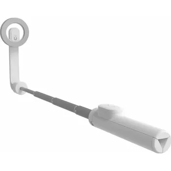 Selfie tyč MagSafe selfie tyč s bluetooth ovladáním FIXED MagSnap s tripodem pro mobily iPhone, bílá (Selfie stick s tripodem FIXED MagSnap s podporou MagSafe a bezdrátovou spouští, bílý)