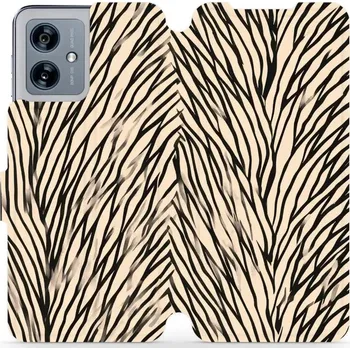 Pouzdro na mobilní telefon Flipové pouzdro Mobiwear - Motorola Moto G54 5G / Moto G54 5G Power Edition - VA52S V koruně stromu (Knížkové flip pouzdro, obal, kryt na mobil Motorola Moto G54 5G / Moto G54 5G Power Edition - VA52S V koruně stromu, materiál Umělá kůže + TPU - ochrana)