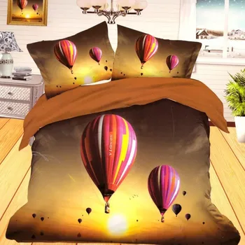Povlečení Sendia 3D francouzské povlečení - Horkovzdušné balóny