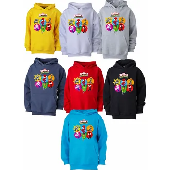 Chlapecká mikina Mikina Spidey a jeho úžasní přátelé Barva: Tyrkys, Velikost: XXL