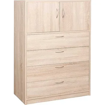 Komoda Komoda zásuvková OFFICE C527 dub somoma, buk