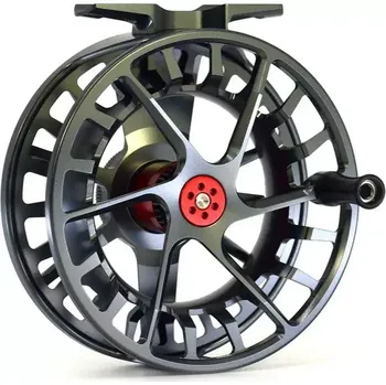Rybářský naviják Muškařský naviják Waterworks Lamson Speedster S Dark Smoke