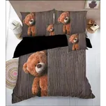 Universal design 7-dílné 3D povlečení - Plyšoví medvídci