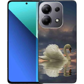 Pouzdro na mobilní telefon Gelový kryt mmCase na Xiaomi Redmi Note 13 - labuť