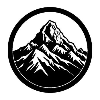 Samolepící dekorace SAMOLEPKA Krajina hory 041 levá v kruhu (01 - černá) NA AUTO, NÁLEPKA, FÓLIE, POLEP, TUNING, VLASTNÍ TEXT, TISK, AUTOSAMOLEPKY.cz, POLEPY, OBRÁZEK, LOGO, SAMOLEPKY