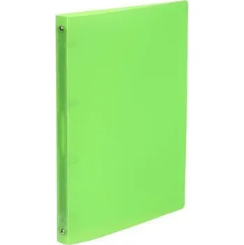 Archivační box Desky kroužkové "PropyGlass", zelená, 4 kroužky, 25 mm, A4, PP, VIQUEL 020973-08