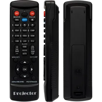 Dálkový ovladač PANASONIC PT-EX500UL náhradní dálkový ovladač pro projektory.