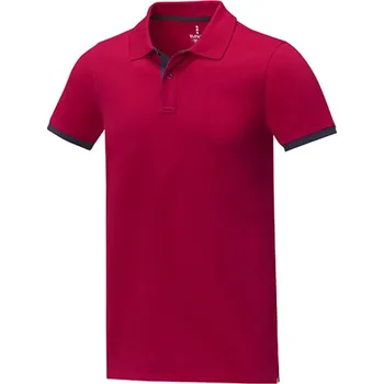 Pánské tričko Elevate Pánské polo triko EL38110 Red-Navy XL