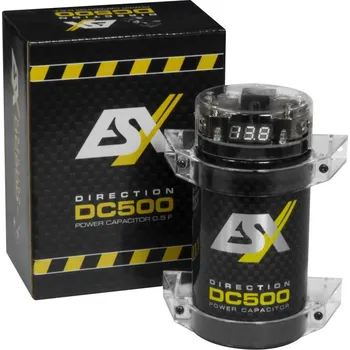 Zesilovač do auta Kapacitor ESX DC500
