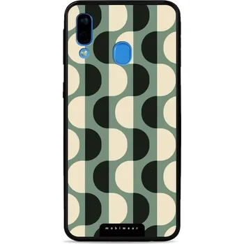Pouzdro na mobilní telefon Lesklý kryt Mobiwear Glossy - Samsung Galaxy A40 - GA56G Magické vlnky (Prémiové lesklé pouzdro, obal, kryt Mobiwear Glossy na mobil Samsung Galaxy A40 - GA56G Magické vlnky, materiál Plast + TPU silikon - krytí po všech stranách, neošoupatelný potisk,)